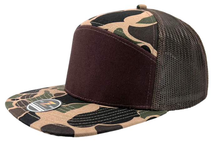 Camo Blank Hats | Zapped headwear | Premium wholesale headwear